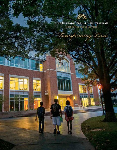 ISSUU - Annual Report of Giving - 2013 by Illinois Wesleyan University