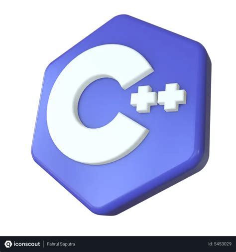 Free C++ Language Logo Logo 3D Icon download in PNG, OBJ or Blend format