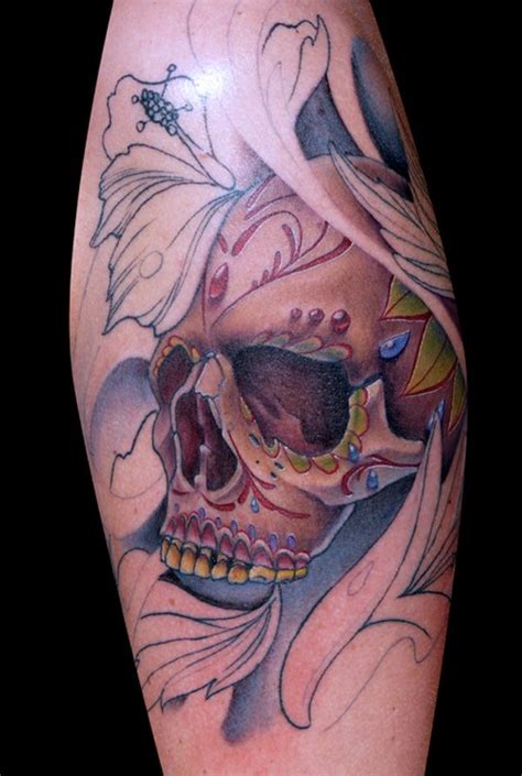 Tattoo Trends - Realistic sugar-skull skull. Skull. ...skull. #tallmick - TattooViral.com | Your ...