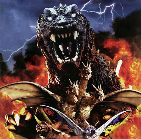 Godzilla, Mothra And King Ghidorah Giant Monsters All Out Attack (2001) Poster Print ...