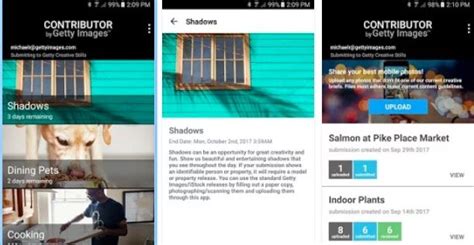 New Contributor by Getty Images: Mobile Uploading App for Getty & iStock › My Stock Photo