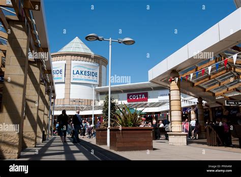 Lakeside Village Outlet Shopping in Doncaster Soiuth Yorkshire UK Stock ...