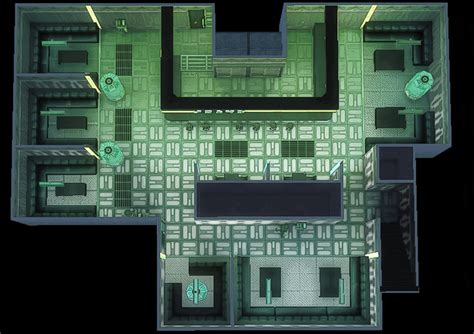 Dungeon Tiles, Dungeon Maps, Modern Map, Plans Modern, Scifi Building ...