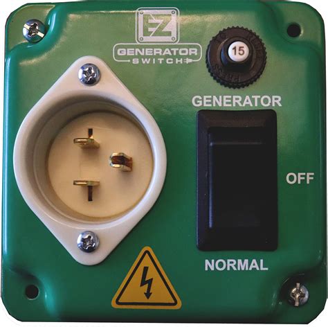 EZ Generator Switch - Generator Manual Transfer Switch Universal UL/CSA ...