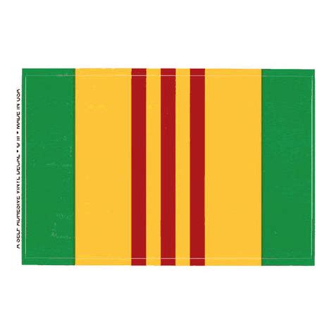 Vietnam Service Ribbon Decal - Army Navy Gear