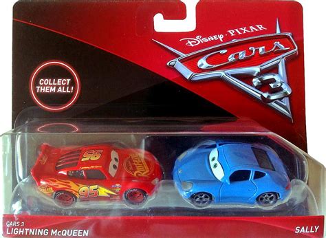 - Cars 3 Lightning McQueen & Sally - Pack de 2