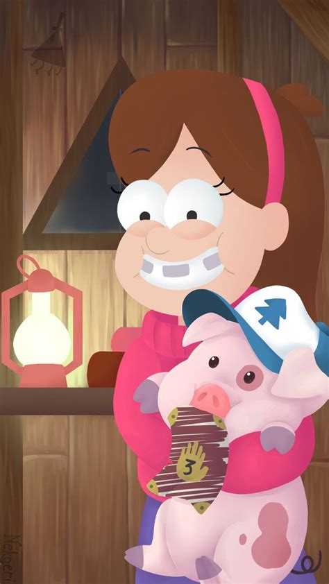 Mabel and Waddles by Nekoeri.deviantart.com on @DeviantArt Gravity Falls Fan Art, Mabel Pines ...