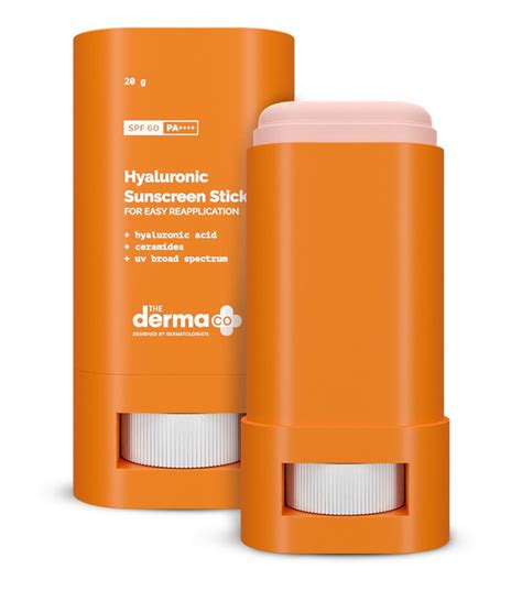 The derma CO Hyaluronic Sunscreen Stick ingredients (Explained)