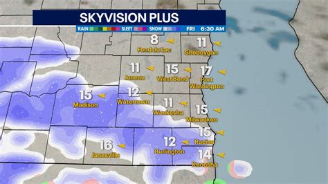 Widespread wintry weather likely Friday; SE Wisconsin on the edge ...