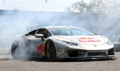 Lamborghini Huracan Drifting at Goodwood Festival of Speed