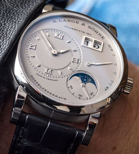 Updated A. Lange & Söhne Lange 1 Moon Phase Watch With Day/Night ...