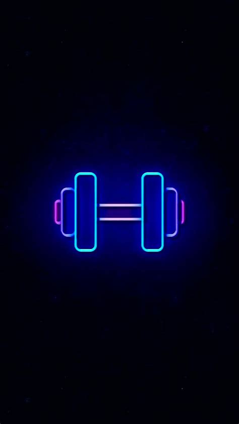 blue neon gym workout dumbbell | Highlight covers instagram workout, Wallpaper iphone neon, Me ...