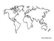 Gambar World Map Coloring Pages Download Print Globe - vrogue.co