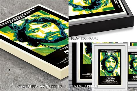 Serpico Al Pacino Movie Poster on Canvas | Canvas Prints AU