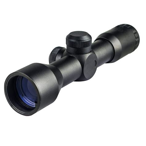 Compact Rifle Scope Crosshair Optics Hunting Gun Scope with 20mm Free Mounts – BeamQ Laser