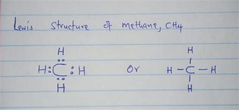 [Solved] Draw the Lewis structure of methane CH4 which is the major... | Course Hero