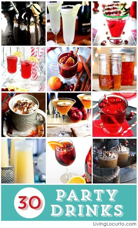 30 Amazing Party Cocktails | Drink Recipes | Cocktail drinks recipes, Frozen drinks, Birthday drinks