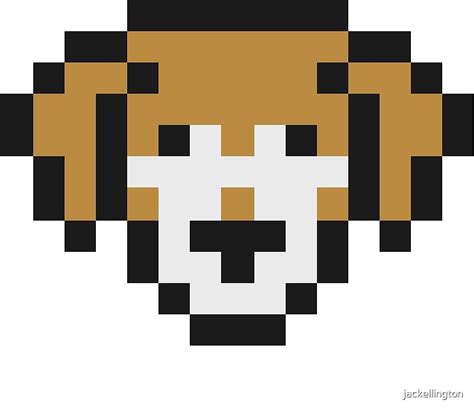 "Pixel Dog" by jackellington | Redbubble