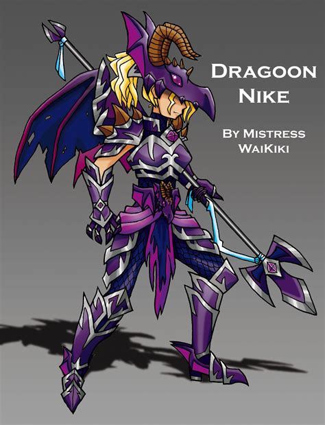 Skin concept - Dragoon Nike : Smite