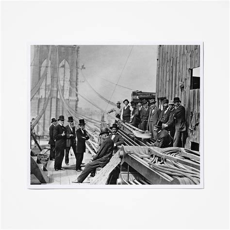 Brooklyn Bridge Construction – The New York Times Store