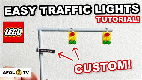 How we make our LEGO City Traffic Lights! - YouTube