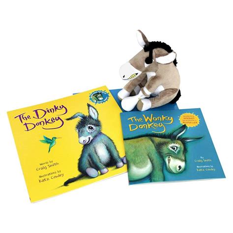 37% off on Craig Smith The Wonky Donkey & Dinky Donkey - Books and Plush Toy Boxed Set ...