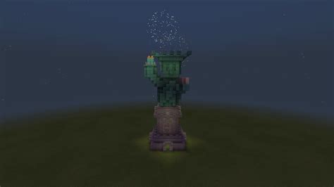 A Simple Statue of Liberty! Minecraft Map