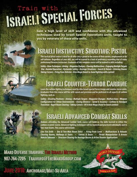 Incredible Training Opportunity: Israeli Special Forces Instruction for ...