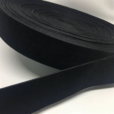 Collage Visual Arts Materials 5/8 Inch Black Double Face Swiss Velvet ...