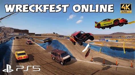 Wreckfest Multiplayer Is So Much Fun! PS5 [4K] FREE ON PS PLUS! - YouTube