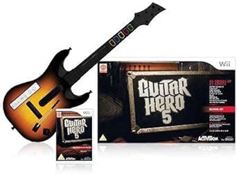 Guitar Hero 5 - Guitar Bundle (Wii) : Amazon.co.uk: PC & Video Games