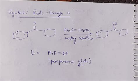 [Solved] 5 Q5. Organic Synthesis. Starting from benzophenone, suggest ...