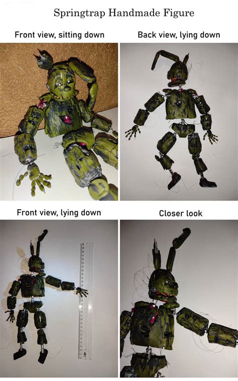 Springtrap Figure - Photo Collage by MaryNotJustAGamer on DeviantArt