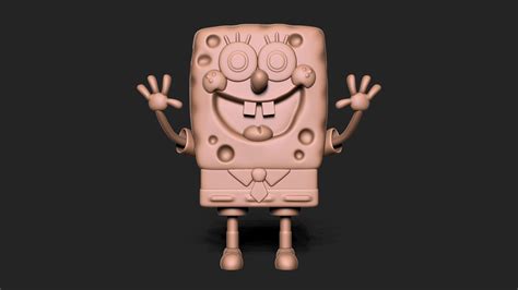 Free STL file SpongeBob SquarePants・3D printable object to download・Cults