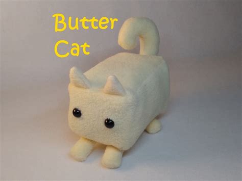 Butter Cat Plushie - Etsy