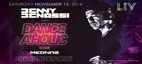 Benny Benassi Danceaholic Tour at LIV Miami November 15th | The Local Miami