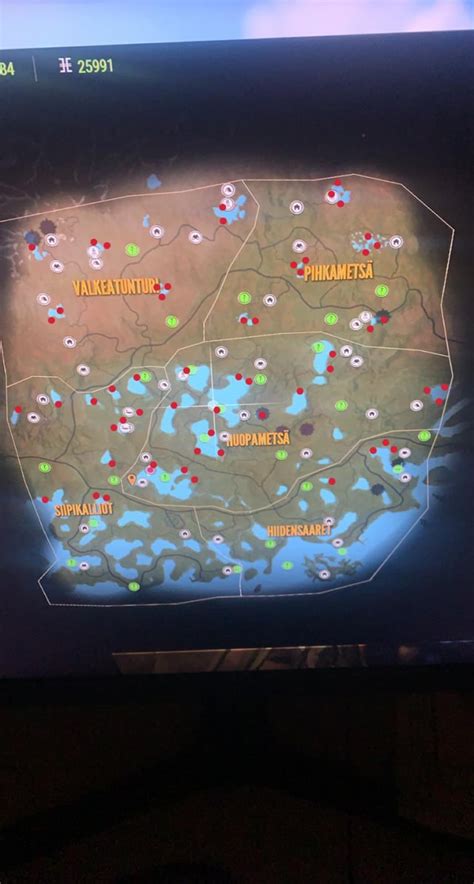 My whitetail drink zones on Revontuli coast! : r/theHunter