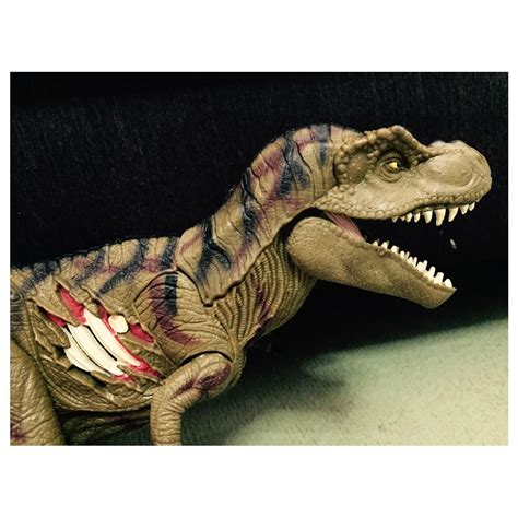 Rare Hasbro Jurassic Park 3 III Dinosaurs Tyrannosaurus Rex T-rex Huge ...