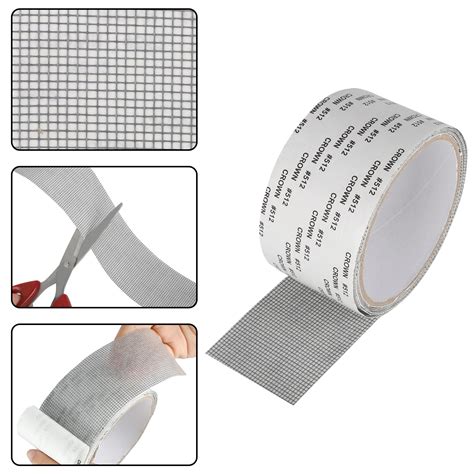 Screen Patch Repair Kit Window Repair Tape Fiberglass Covering Mesh ...