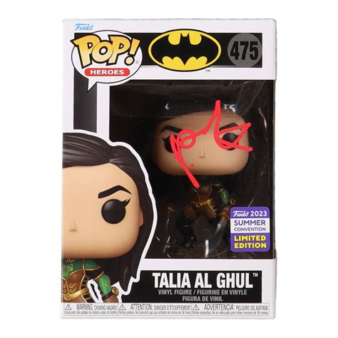 Joey King Signed "Batman" #475 Talia Al Ghul Funko Pop! Vinyl Figure ...