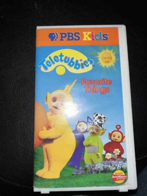 TELETUBBIES VHS LOT of 3 PBS Kids Movies Favorite Things, Nursery ...