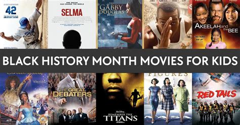 Black History Month Movies For Kids and Teens This February