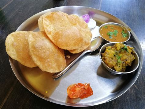 PURI BHAJI - Dineout Vegetarian Restaurant