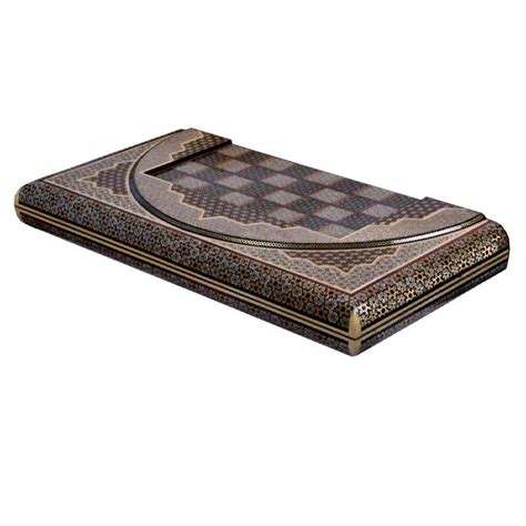 Persian Khatamkari Wood Chess Board Model Royal - ShopiPersia