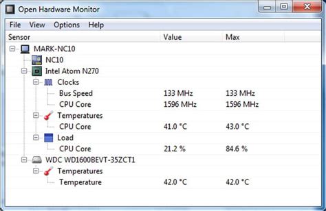 Windows monitor system temperature - jawerwellness