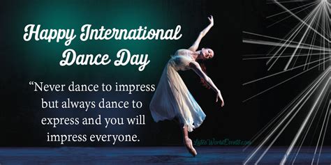 International Dance Day Quotes Imags & Wishes 2020