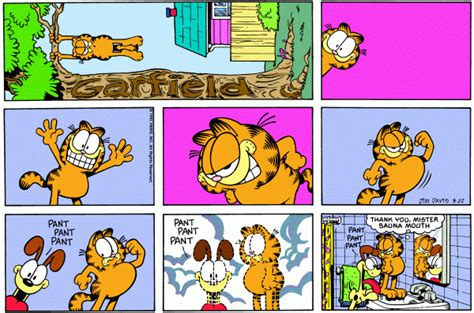 Garfield comic strip written by Jim Davis found on Garfield.com ...