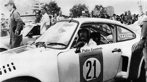 Pablo Escobar once raced a Porsche 911 RSR