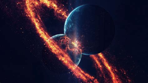 Planet Collision HD Wallpapers 43595 - Baltana