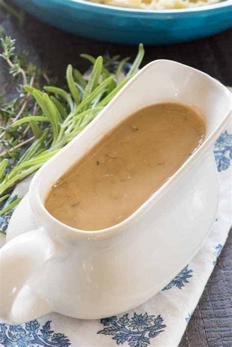 gravy recipes without drippings